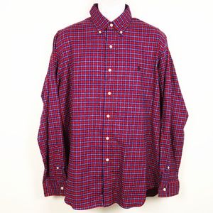Polo Ralph Lauren Plaid Button Down Shirt Men's XL